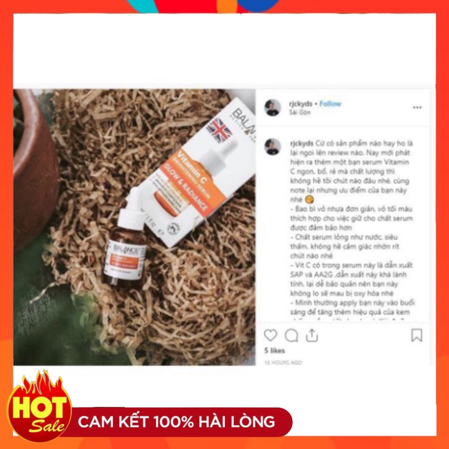 Serum mờ thâm sau mụn vitamin C Balance Active Formula 30ml | BigBuy360 - bigbuy360.vn