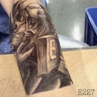 Hình Xăm Dán Quan Công E227