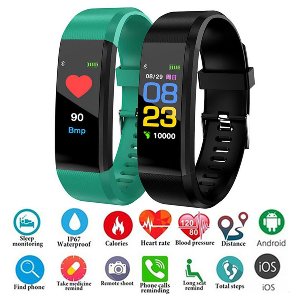 Đồng Hồ Thông Minh Đa Chức Năng Theo Dõi Sức Khoẻ Kết Nối Bluetooth Mi Band 2