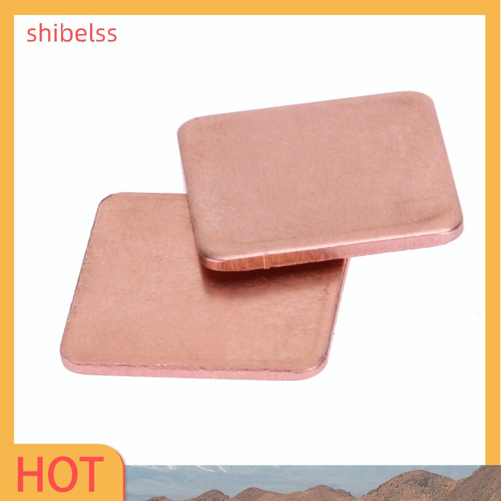Set 10 Miếng Đồng Tản Nhiệt 20mm X 20mm 0.3mm To1.5Mm Cho Laptop