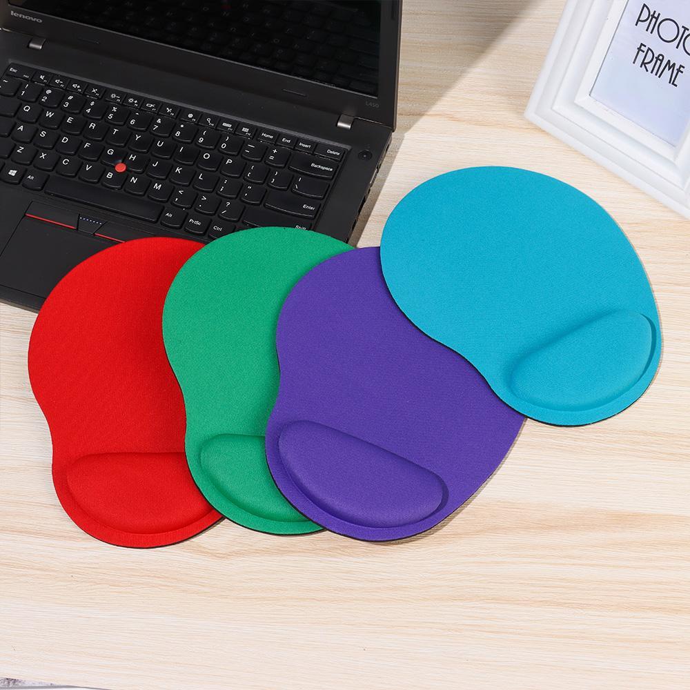 Miếng Lót Chuột Có Đệm Hỗ Trợ Cổ Tay Cho PC Laptop