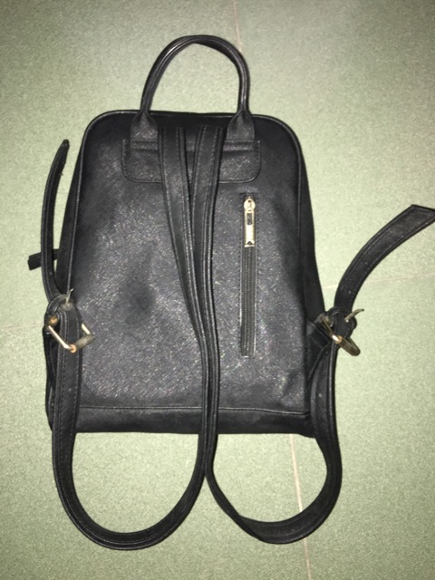 Balo mini nữ hàng si da canvas