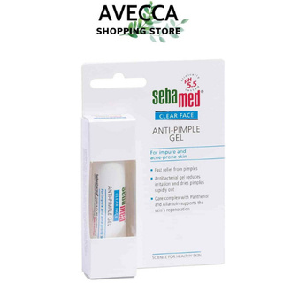 Gel Ngừa Mụn, Giảm Sưng,Bong Cồi và Làm Mềm Da Sebamed pH5.5 CLEAR FACE ANTI-PIMPLE GEL 10ml