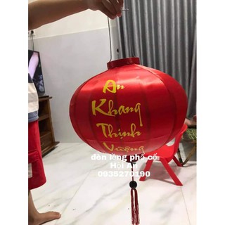 đèn lồng hội An đèn Tết size 30