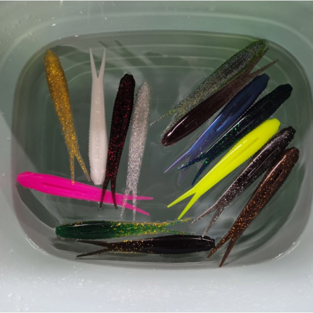 Set 5 Mồi Giả Mềm Câu Cá 12cm / 10g