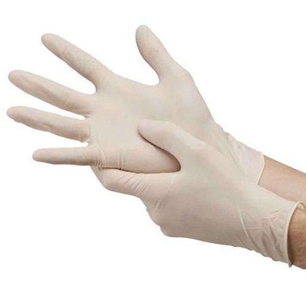 TEM CHÍNH HÃNG 1 thùng Găng tay cao su thiên nhiên Latex không bột Vglove Khải Hoàn (hộp 100 chiếc) các size S,M,L