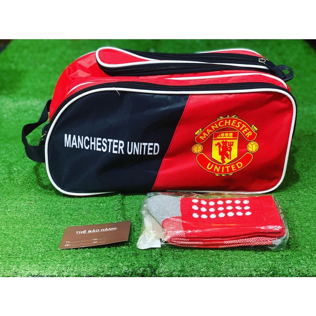 Túi Đựng Giày Đá Bóng 2 Ngăn - KHÔNG TẶNG KÈM TẤT CHÔNG TRƠN