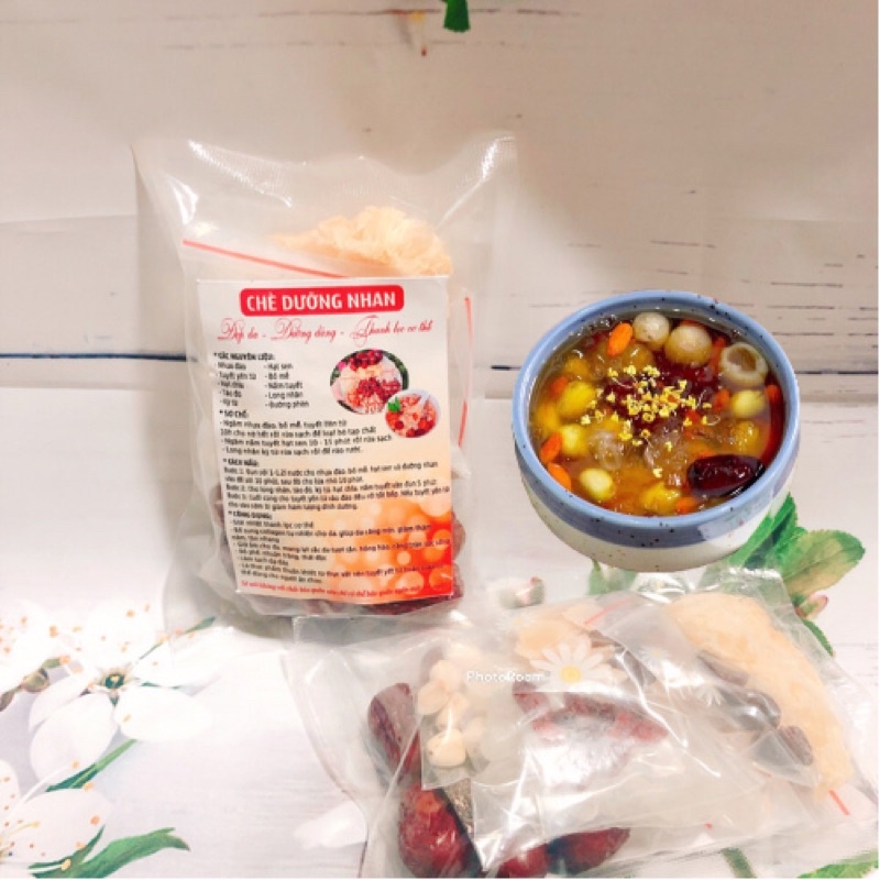 Nấm tuyết nấu chè dưỡng nhan gói 100g, 500g