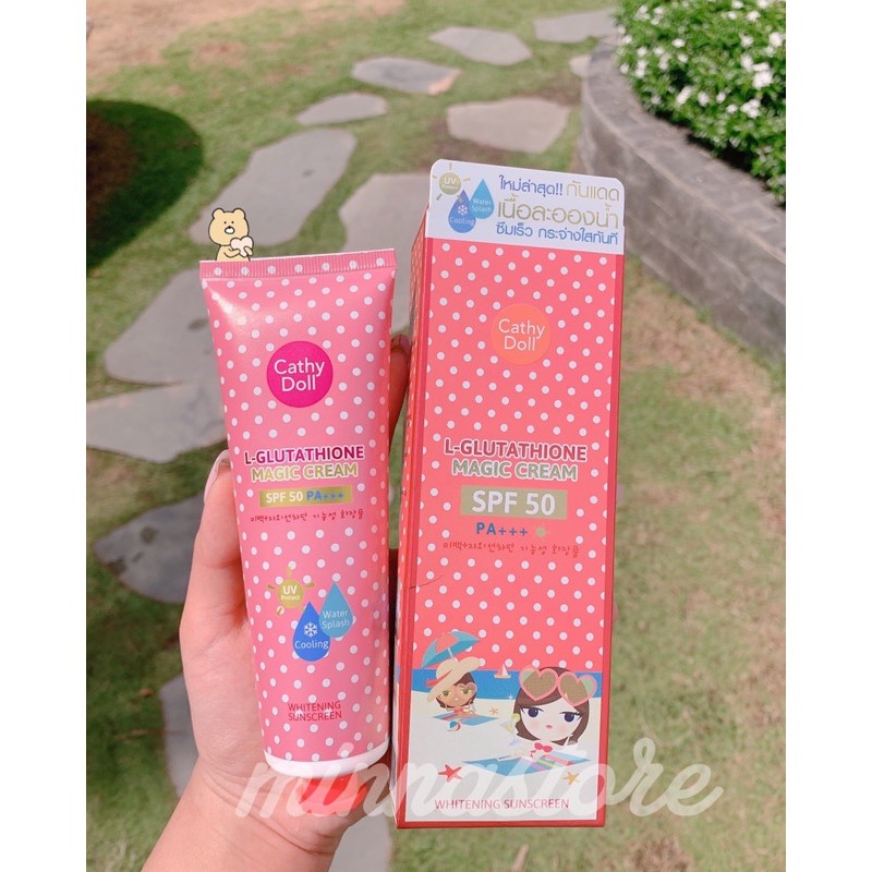 KEM CHỐNG NẮNG NÂNG TONE DA CATHY DOLL MAGIC CREAM