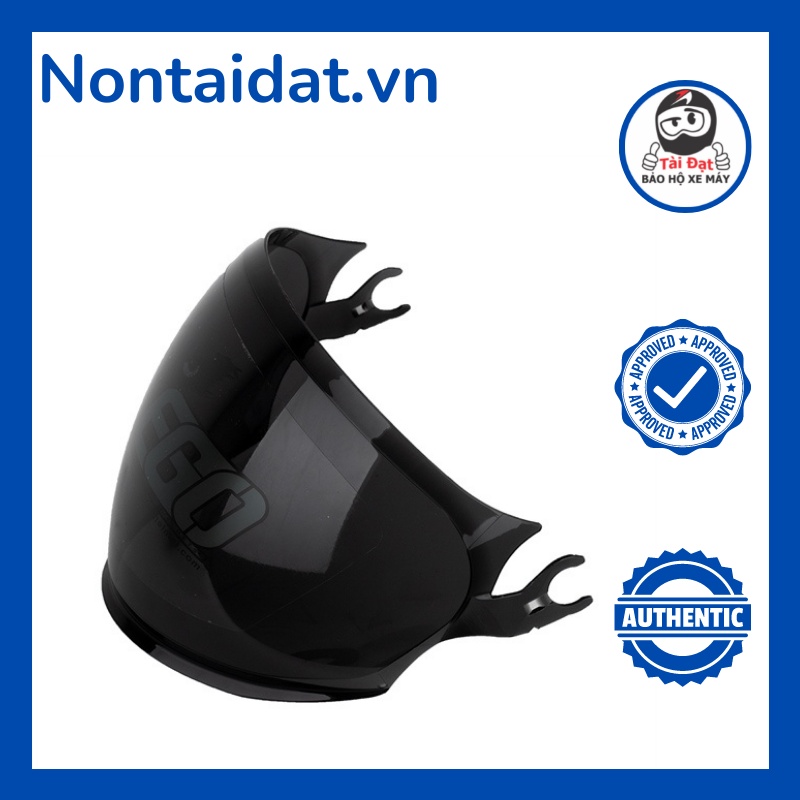 Kính ngoài nón bảo hiểm 3/4 EGO E5