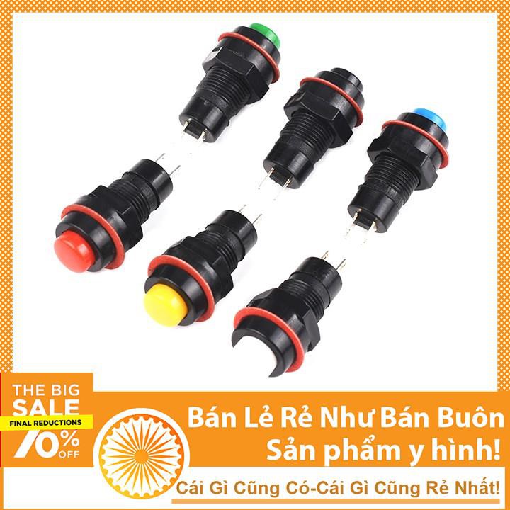 Nút Nhấn Đề Vỏ Nhựa Nhấn Giữ