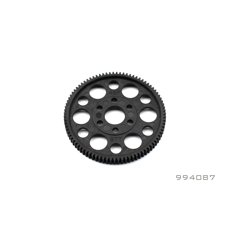 Snrcrc Snrcong 994087 Bánh Răng Truyền Động Bằng Nhựa 48P 87T Cho Xe Hơi Điều Khiển Từ Xa R2 R2-G R3-G R3-CR 1 / 10