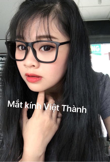 Kính teen mảnh kính giả cận form vuông