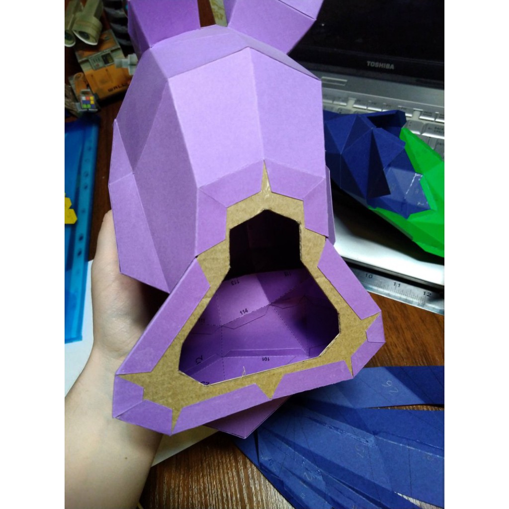 Mr Rabit - Mô hình giấy