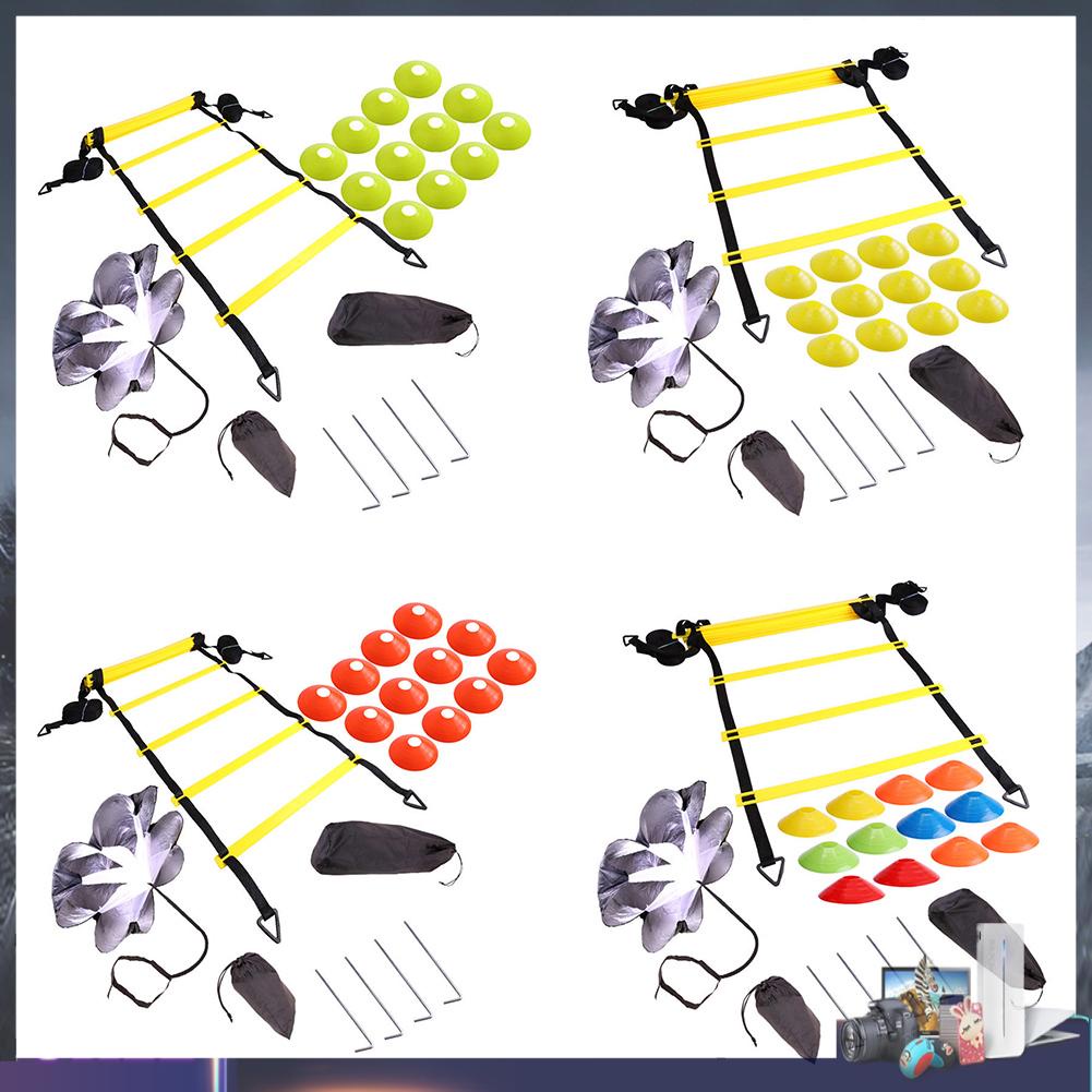 Bộ Dụng Cụ Thang Dây Luyện Tập Tốc Độ Đá Bóng