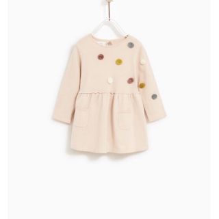 Váy len quả bông zara