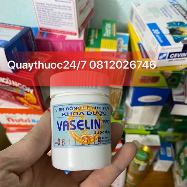 ✅VASELIN VIỆN BỎNG (100gr)