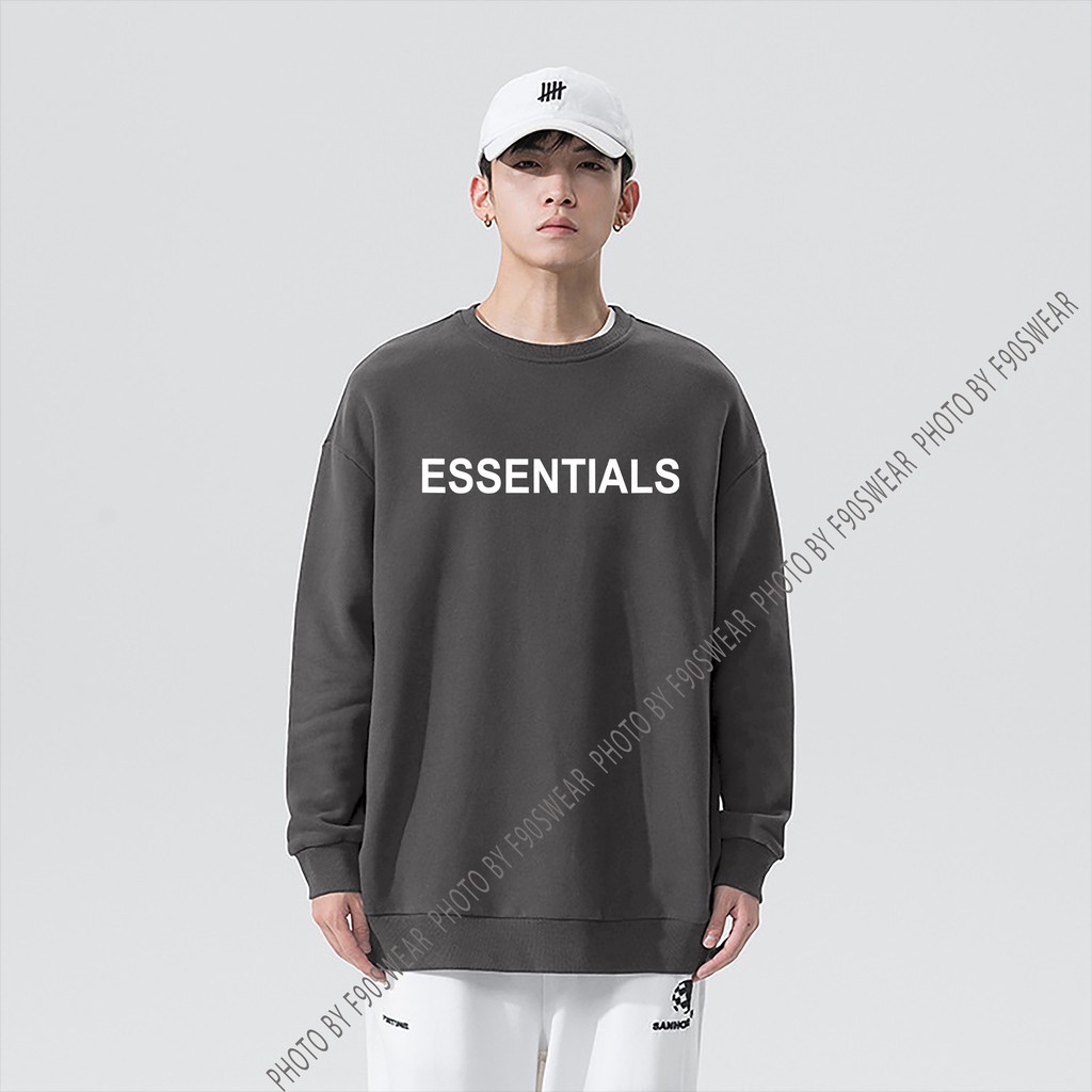 Áo sweater nỉ nam nữ , áo nỉ dài tay basic sweater phong cách Ulzzang cặp đôi nam nữ form rộng oversize Hàn Quốc SWT7