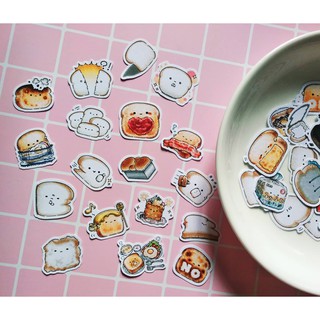 Bộ 40 sticker hình Bánh nướng - LLD021/LLD022 (Ảnh thật shop tự chụp)