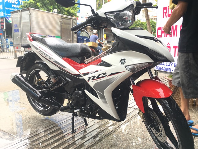 Exciter 150 trắng đỏ 2018