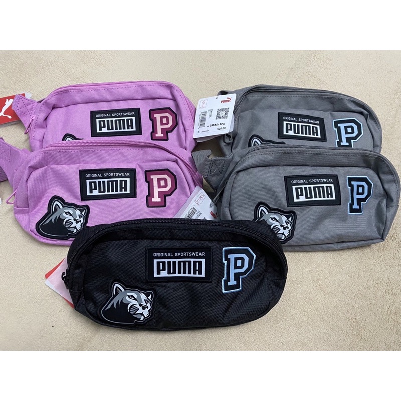 Túi đeo chéo PUMA đính sticker - chính hãng Mỹ