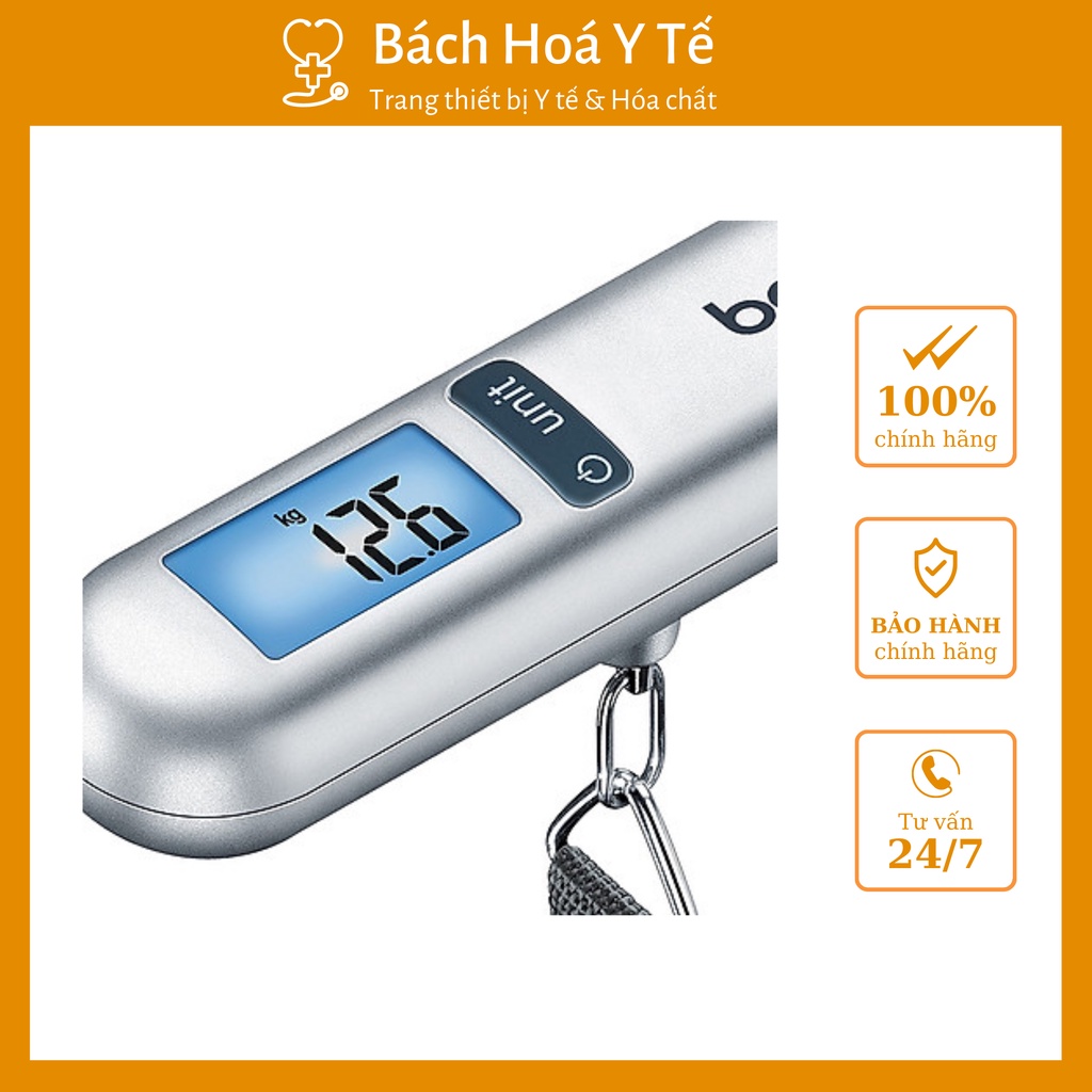 Cân hành lý Beurer LS06, Cân điện tử mini thông minh, Bảo hành 24 tháng