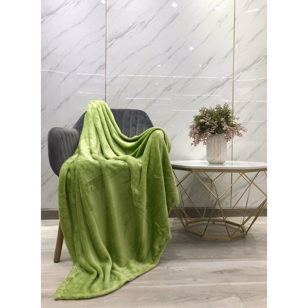 Mền tuyết NIN House - Greenery siêu mềm mịn nhiều kích cỡ