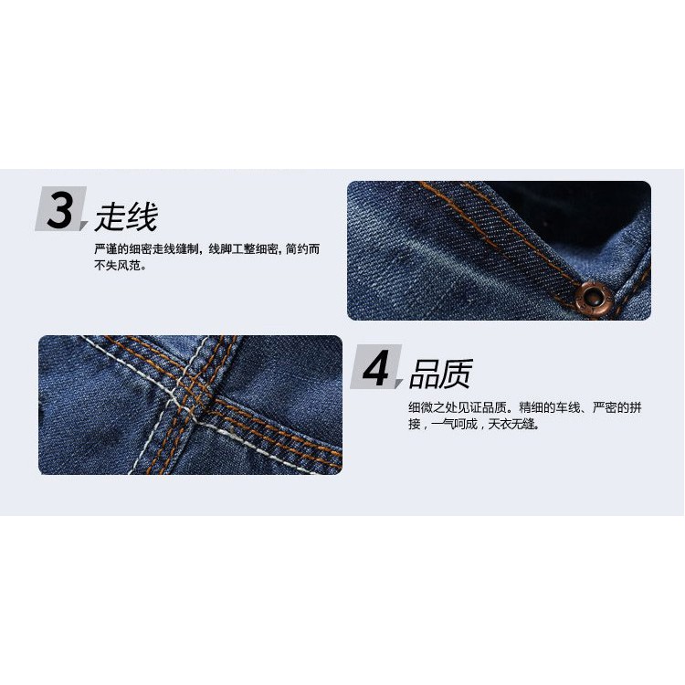 Quần Jeans Ống Đứng Thời Trang Năng Động Cho Nam