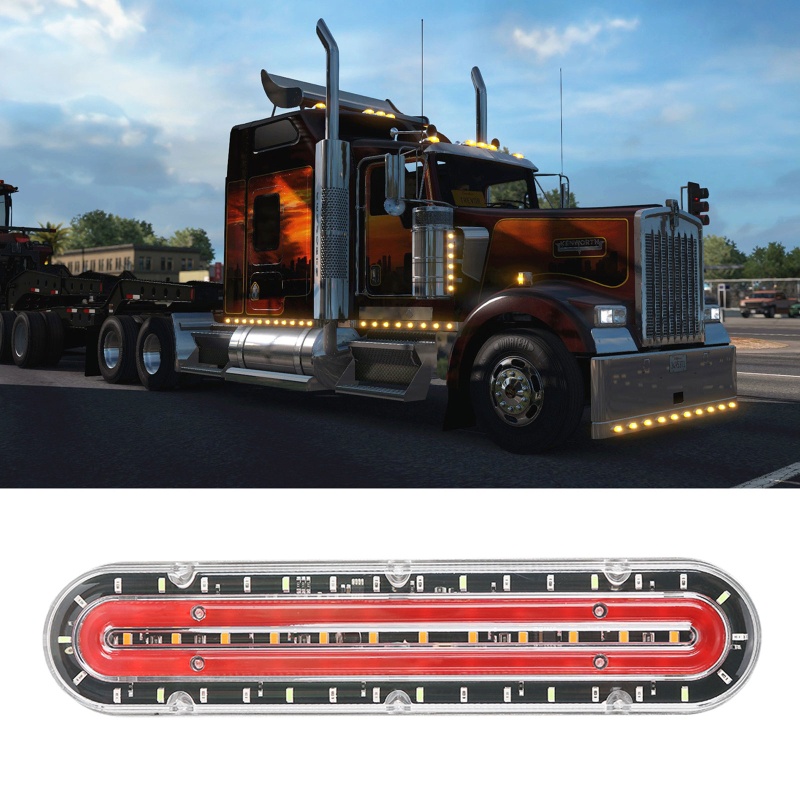 Đèn Led Cảnh Báo 74 Bóng Gắn Bánh Xe Hơi Chuyên Dụng