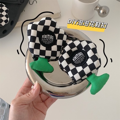 Cặp Nút Khóa Xăng đan Họa Tiết Hoa/Bong Bóng/Bông Hoa DIY Thời Trang Cho Nữ