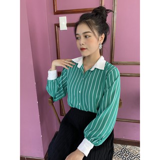 Áo sơ mi họa tiết công sở - somiTK