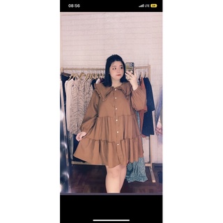 váy nhung tăm thu đông bigsize 80-140kg