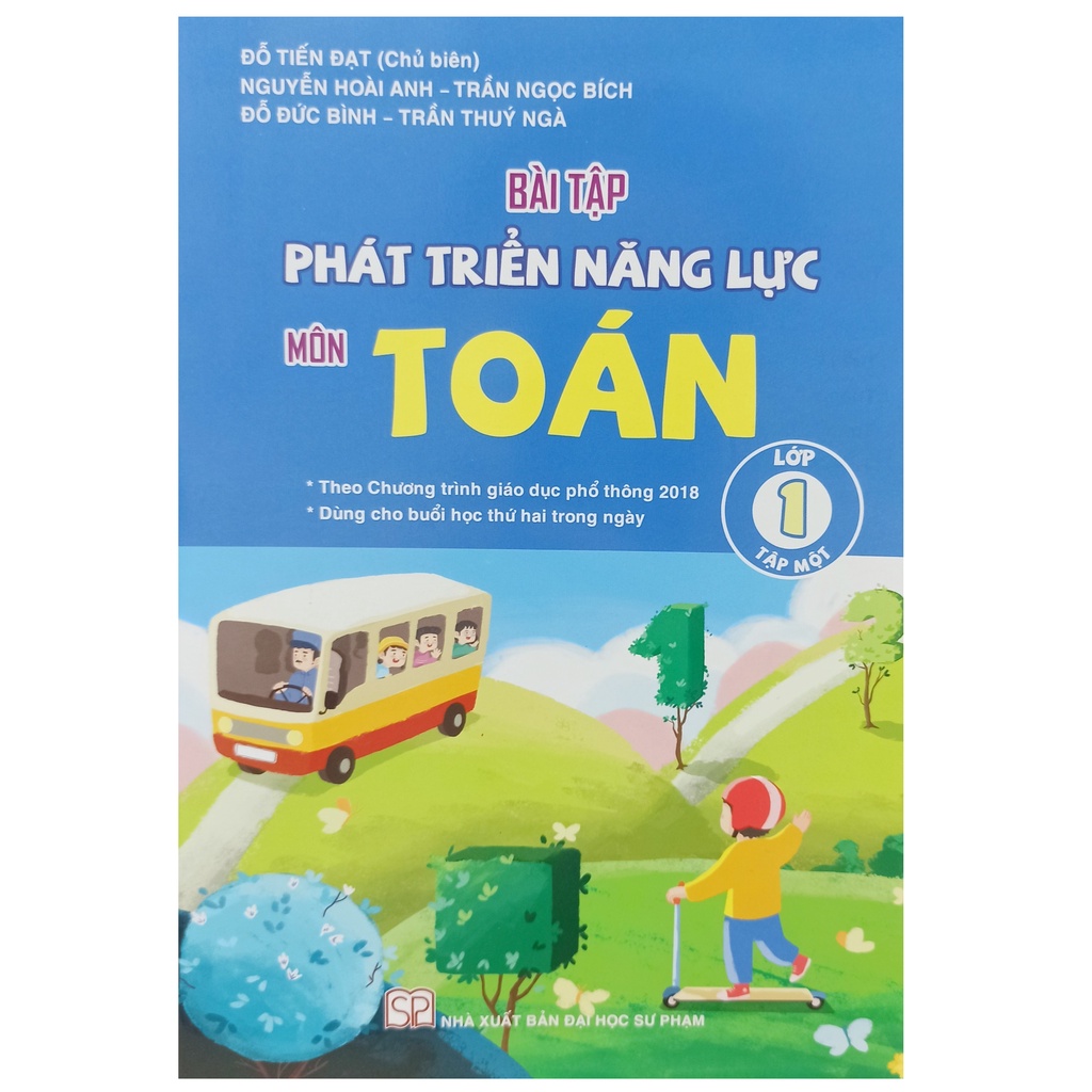Sách - Bài tập phát triển năng lực môn Toán lớp 1 tập 1 (CD)