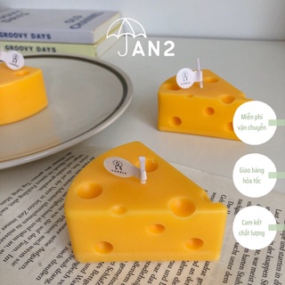 Nến phô mai ~ nến thơm Hàn Quốc Cheese candle | JAN2DECOR