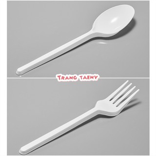 Thìa , Dĩa nhựa dùng 1 lần