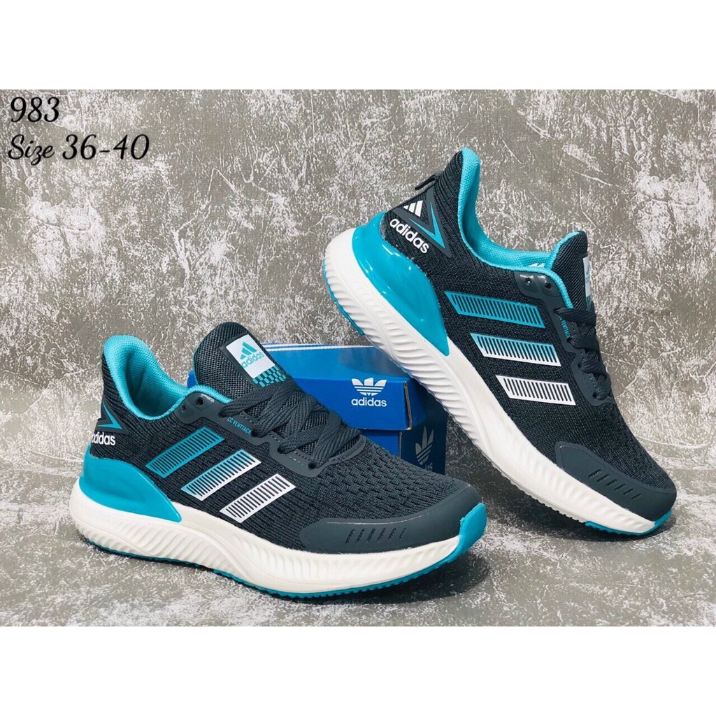 Giày thể thao sneaker chạy bộ 𝗔𝗗𝗜. 𝗗𝗔𝗦 PT176 Form SIÊU NHẸ đi ÊM CHÂN vải canvas Thoáng khí