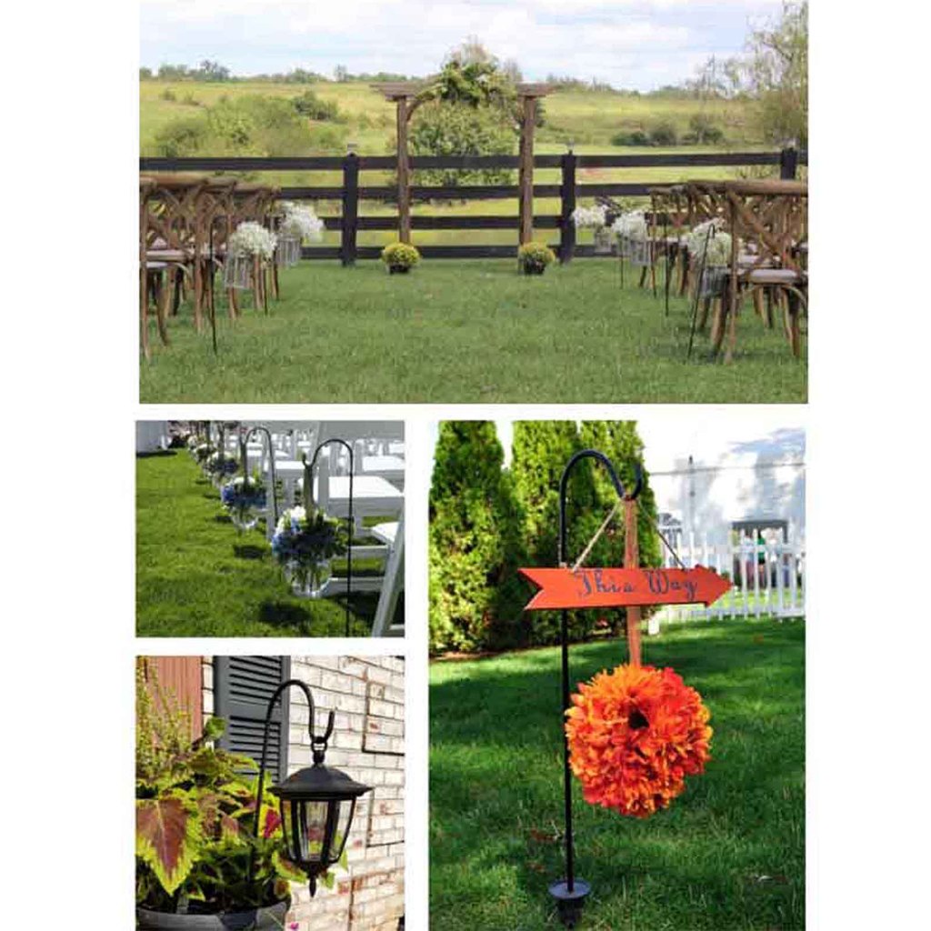 Giá Đỡ Chậu Cây Bằng Thép Dày 74cm Chống Rỉ Sét Có Thể Tháo Rời Tiện Dụng