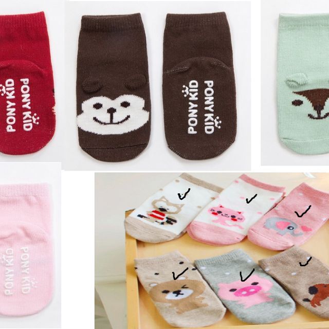 Tất Pony Kid cao cổ cho bé, tất xuất Hàn Pony Kid Socks cổ cao bé trai bé gái