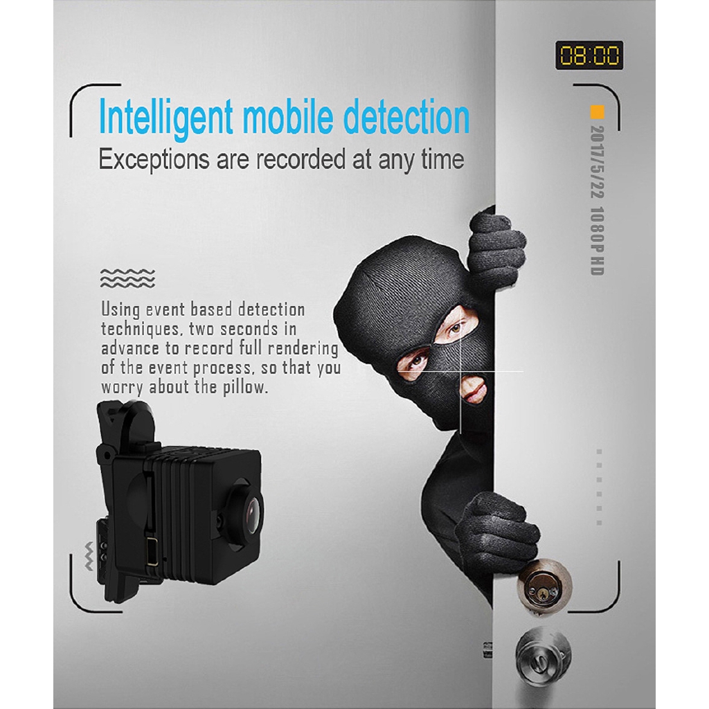 Máy quay tầm nhìn ban đêm SQ12 HD 1080P chống thấm nước | BigBuy360 - bigbuy360.vn