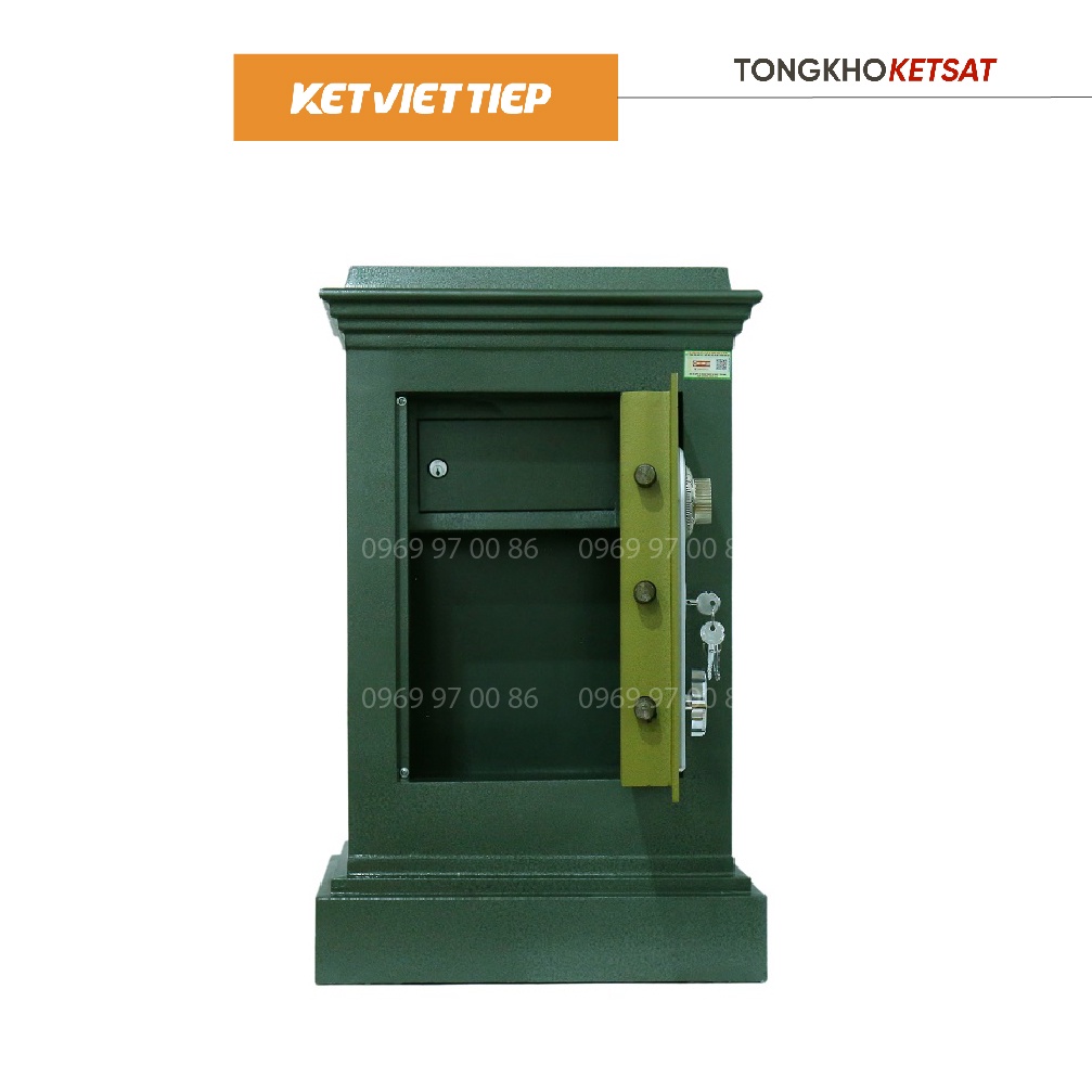 Két Sắt Chống Cháy Khóa Cơ Việt Tiệp  K305-KC