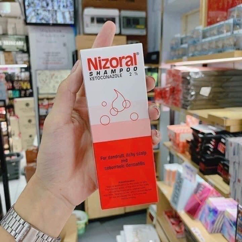 dầu gội gàu niz0ral 50ml thái lan