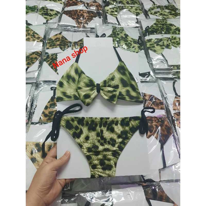 Bikini 2 mảnh cho bé - Đồ bơi bé gái họa tiết  6ky - 26ky | BigBuy360 - bigbuy360.vn