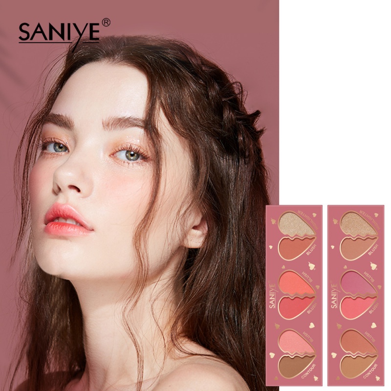 Bảng Phấn Mắt Saniye Ba Trong Một Màu Bóng Tự Nhiên