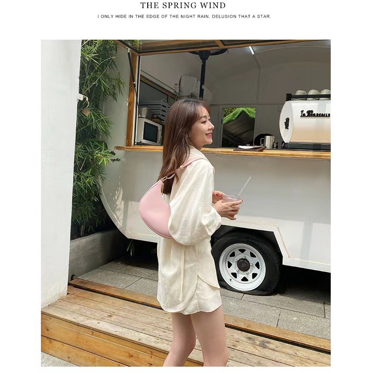 Túi Xách Kẹp Nách Thời Trang Pháp Cao Cấp Cho Nữ