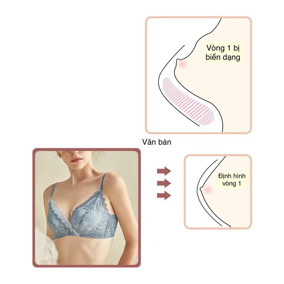 { FreeShip_Chính Hãng MuJI_Mới Nhất 2021} Aó Lót Phối Ren Sexy Kiểu Pháp Mẫu Mới Nhất 2021 | BigBuy360 - bigbuy360.vn