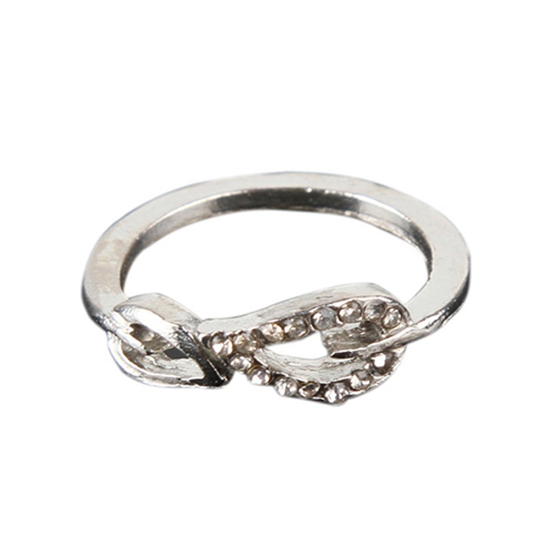 Nhẫn hở đính đá thời trang cho nữ