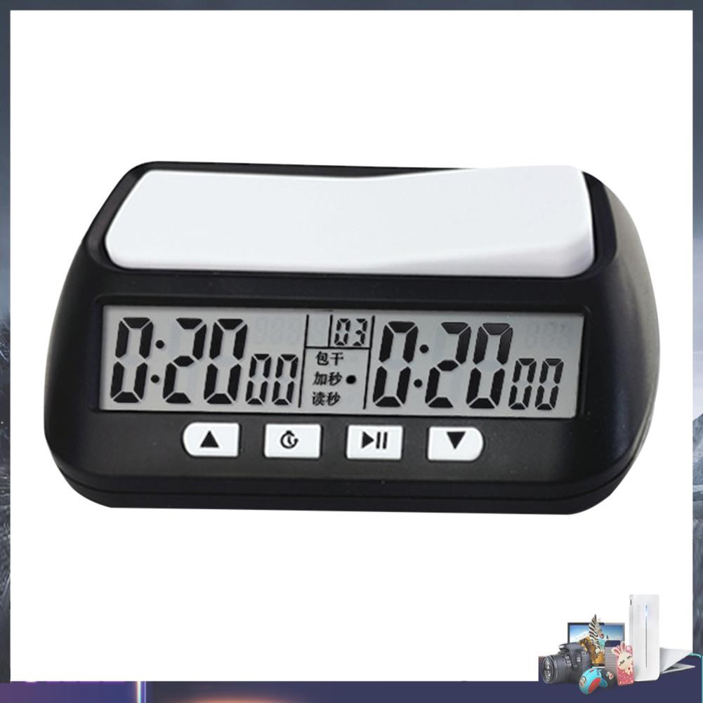 International Chess Clock Timer Digital Count Down Up Chess Game Stopwatch