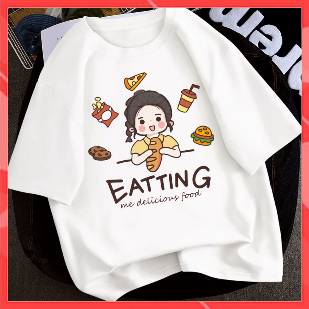 Áo thun tay lỡ Unisex Familylove - Áo phông tay lỡ nam nữ bốn màu họa tiết gấu chất liệu cotton 100% thoáng mát