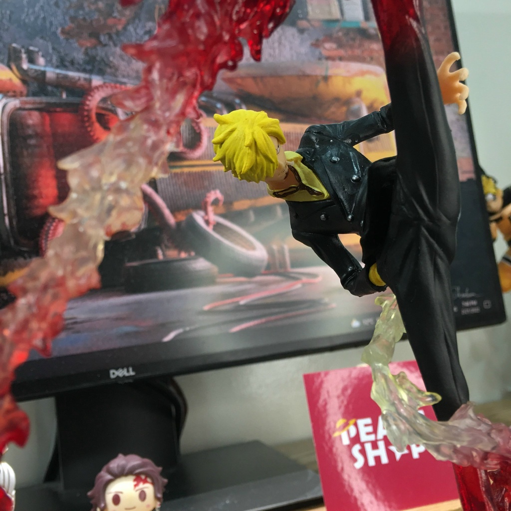 Mô Hình Sanji One Piece Đồ Chơi Decor Bàn Học Bàn Làm Việc Phòng Ngủ Anime Manga MH07