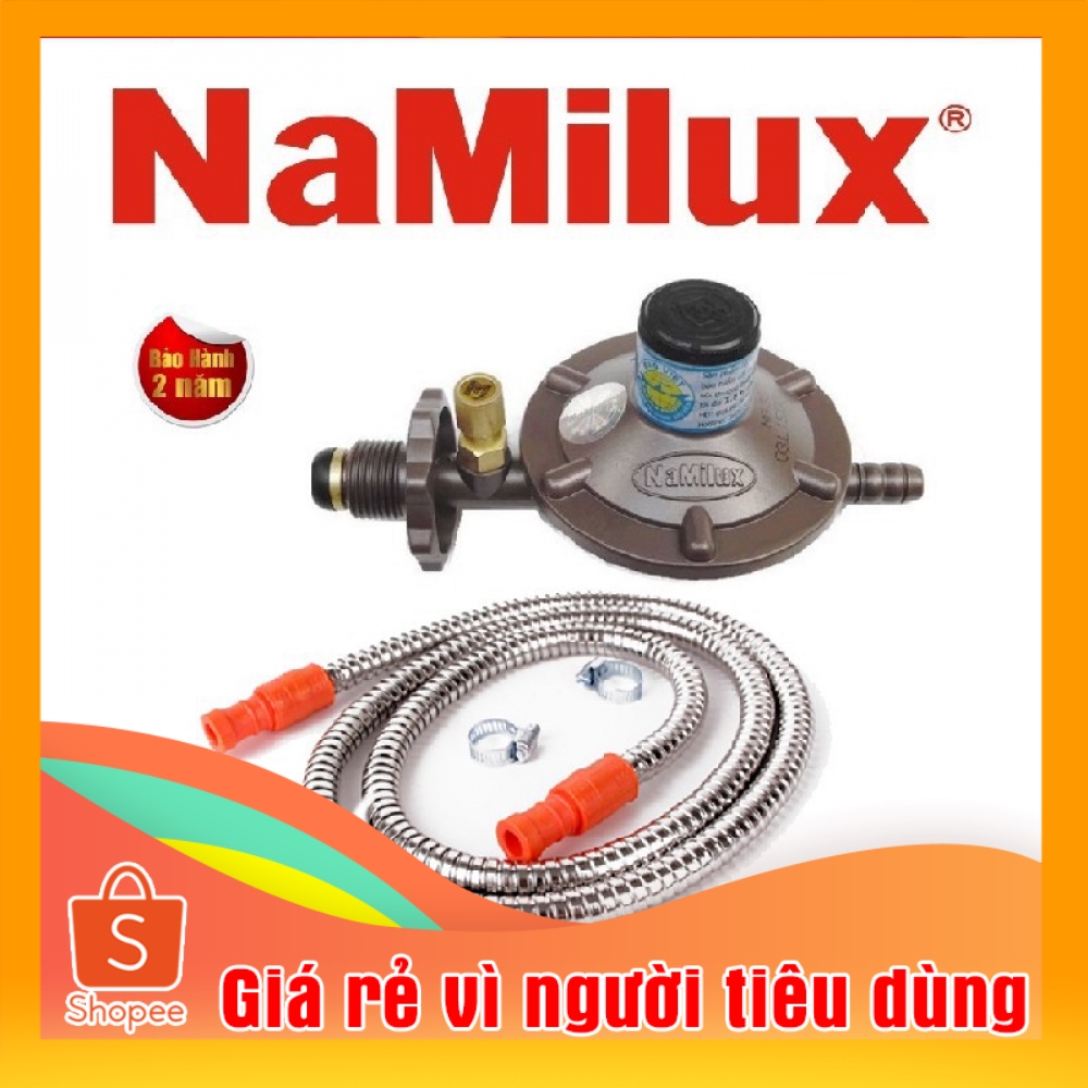 VAN GAS NGẮT TỰ ĐỘNG NAMILUX và DÂY GA INOX